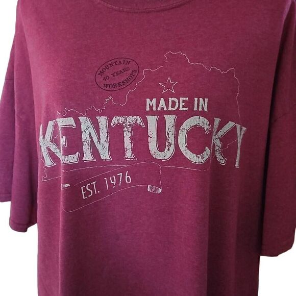 Gildan Ultra Cotton PLUS SIZE TEE SHIRT "MADE IN KENTUCKY" Est. 1976. - Picture 2 of 6